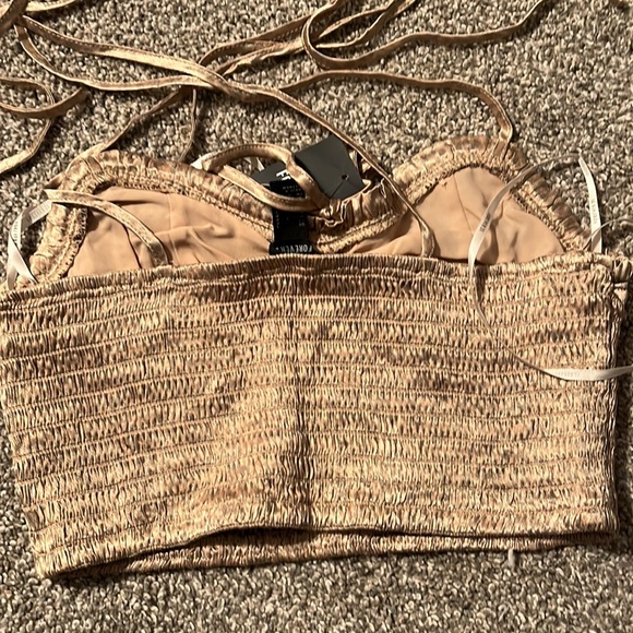 Gold Leopard Print Tank Top - Picture 3 of 3